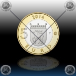5 EVRO FINSKA 2014 "Animals of the Provinces - Aland" UNC